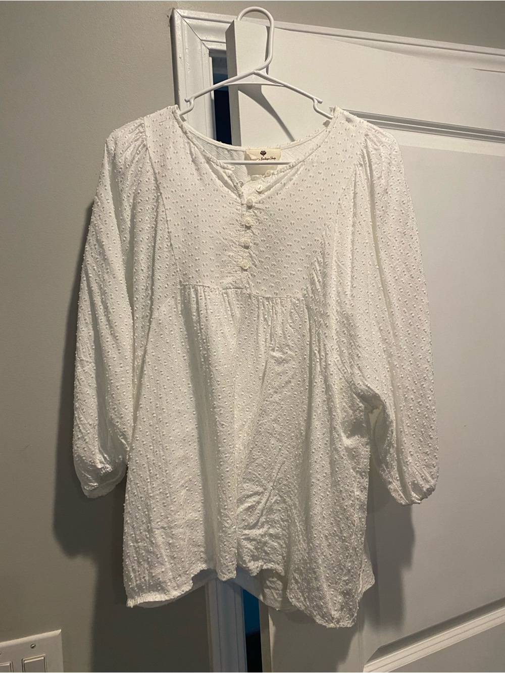 Betsy’s Boutique Swiss dot top